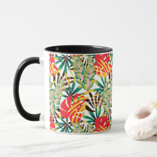 Bright Tropical Pattern Mug