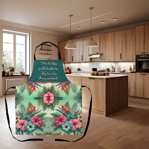 Bright Tropics Customizable Apron