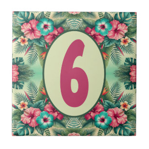 Bright Tropics Customizable Tile