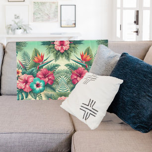 Bright Tropics  Fleece Blanket