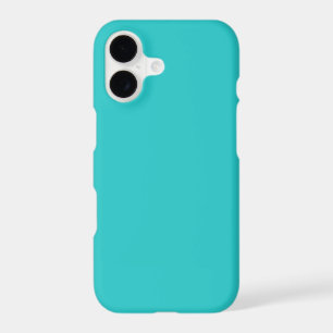 Bright Turquoise Aquamarine Cyan Solid Colour