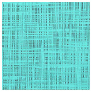 Bright Turquoise Faux Jute Textile Weave Pattern Fabric