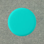 Bright Turquoise Solid Colour 1 Inch Round Button<br><div class="desc">Bright Turquoise Solid Colour</div>