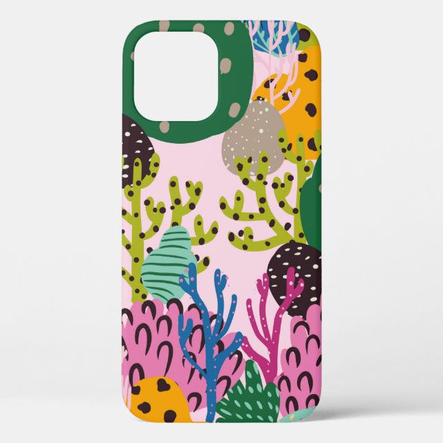Bright underwater illustration pattern with beauti Case-Mate iPhone case (Back)