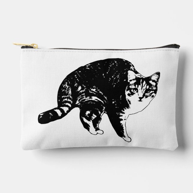 Bright Vanity Tabby Accessory Pouch (Front)