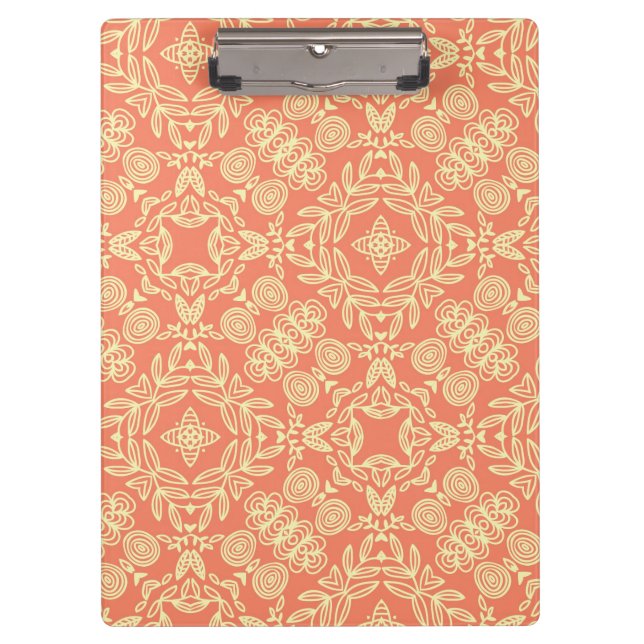 Bright warm background in vintage style. clipboard (Front)