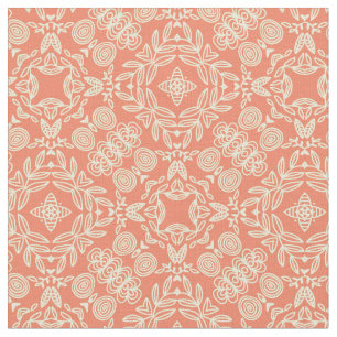 Bright warm background in vintage style. fabric
