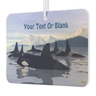 Bright Water Orca Air Freshener