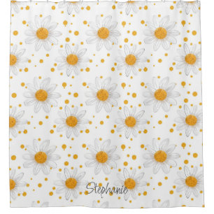 Bright White Daisies with Yellow Centres