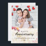 Bright White Elegant Happy Anniversary Invitation<br><div class="desc">This Bright White Elegant Happy Anniversary is a perfect gift to celebrate the wonderful memories you have made and the ones you are making.</div>