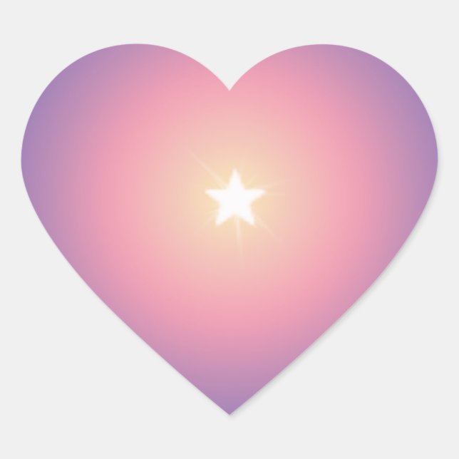 Bright White Star Stickers (Front)