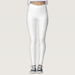 Bright White Yoga Running Exercise Leggings<br><div class="desc">Dress in style with these comfortable and cozy versatile Bright White Yoga Running Exercise Leggings. Makes a great gift for a variety of occasions. This image also appears on other items and can be found in my store. Images/photography and designs are created and owned by artist - copyright ©2020 Gilda...</div>
