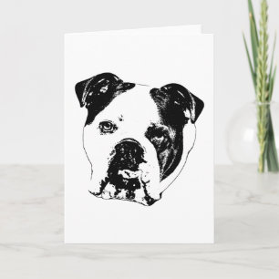 Bright Wish Bulldog Card