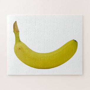 Bright Yellow Banana Jigsaw Puzzle