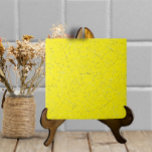 Bright Yellow Crackled Glaze Simple Modern Texture Tile<br><div class="desc">This crackled-glaze-look ceramic tile has a faux crackle on a bright primary yellow background. Looks like a textured handmade, crafts piece with a decorative yet simple and neutral look. Perfect as an accent on its own or combined with other tile motifs in a backsplash installation. Art & design by Tuzi...</div>