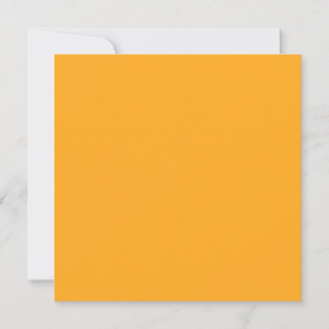 Bright yellow (Crayola) (solid colour)  Card (Front)