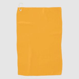 Bright yellow (Crayola) (solid colour) Golf Towel