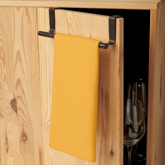  Bright yellow (Crayola) (solid colour)  Kitchen Towel (Thirds Fold)