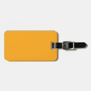  Bright yellow (Crayola) (solid colour)  Luggage Tag