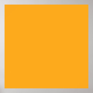  Bright yellow (Crayola) (solid colour)  Poster