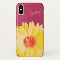Bright Yellow Gerber Daisy Photo | Personalized