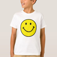 Bright Yellow Happy Smiling Face 