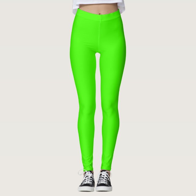 Bright yellow leggings  (Front)