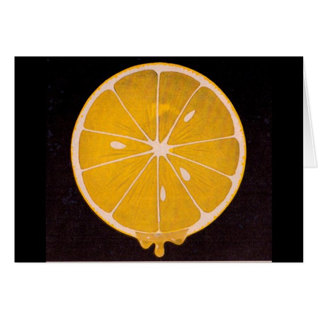 bright yellow lemon slice (Front Horizontal)