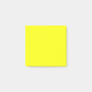 Bright Yellow Plain Post-it Notes