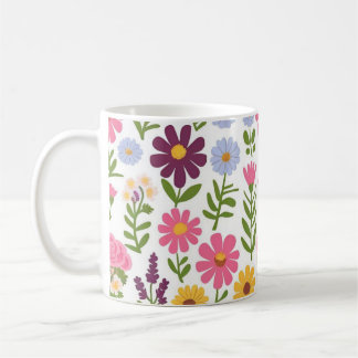 Brighten Your Day with Beautiful Flower Mugs