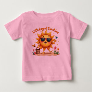 Brighten Your Day with Little Ray of Sunshine  Baby T-Shirt
