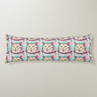 "Brighten your day with our Cheerful Critters Cart Body Pillow