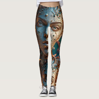 Brighten your day with our Cheerful Critters Carto Leggings
