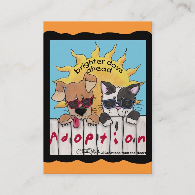 Brighter Days Ahead Business Card (Front)