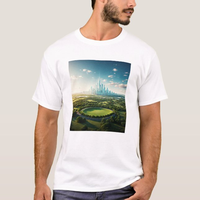 Brighter, Greener Future – Eco-Inspired T-Shirt (Front)