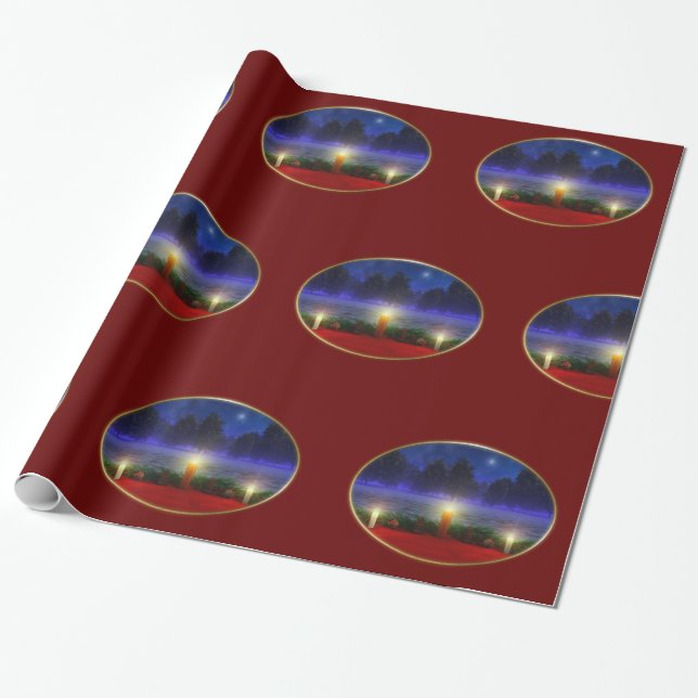 Brighter Visions Christmas Wrapping Paper (Unrolled)