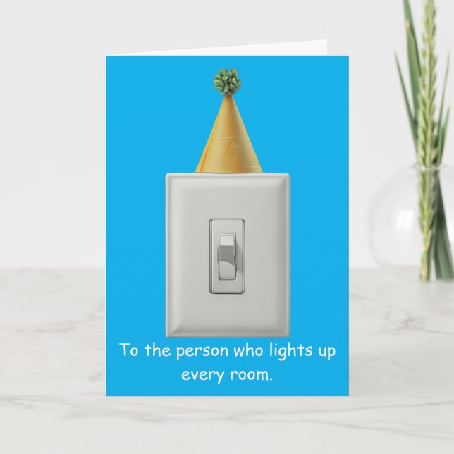 Brightest Birthday Card (Front)