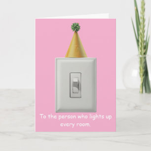 Brightest Birthday Card