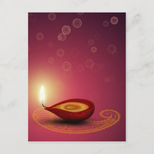 Brightful Diwali - Postcard