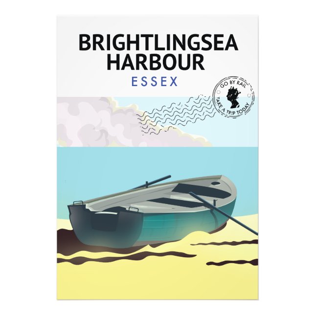 Brightlingsea Harbour Essex Photo Print (Front)