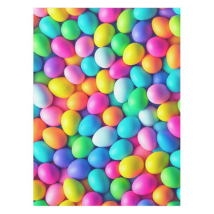 Brightly colored Easter Egg/Spring  Tablecloth
