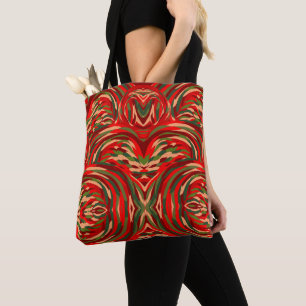 Brightly Colored Flamingo Feathers Tote Bag
