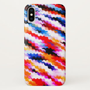 Brightly Coloured Crazy Colourful Abstract Pattern Case-Mate iPhone Case
