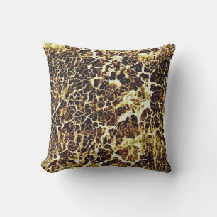 Brightly Coloured Crazy Colourful Abstract Pattern Throw Pillow