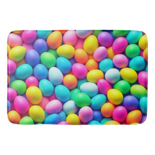 Brightly coloured Easter Egg/Spring Bath Mat