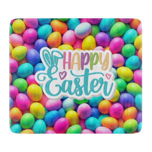 Brightly coloured Easter Egg/Spring  Cutting Board