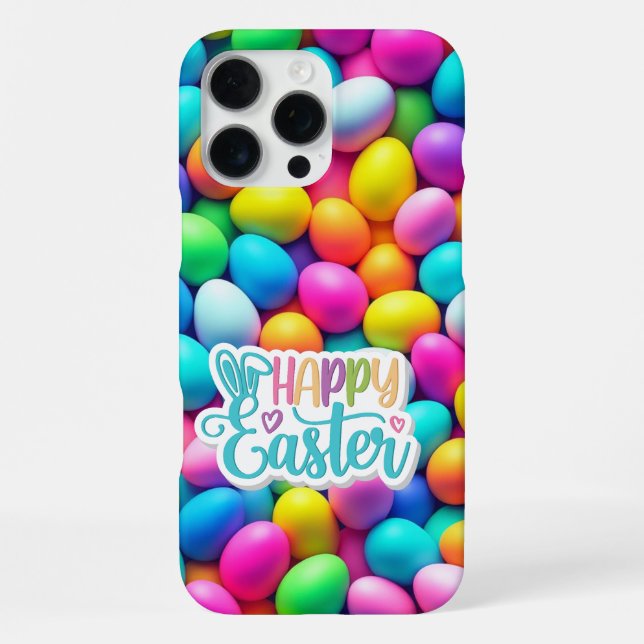 Brightly coloured Easter Egg/Spring  iPhone Case (Back)