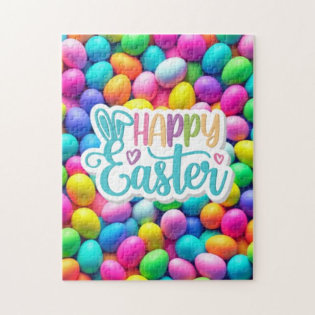 Brightly coloured Easter Egg/Spring  Jigsaw Puzzle (Vertical)