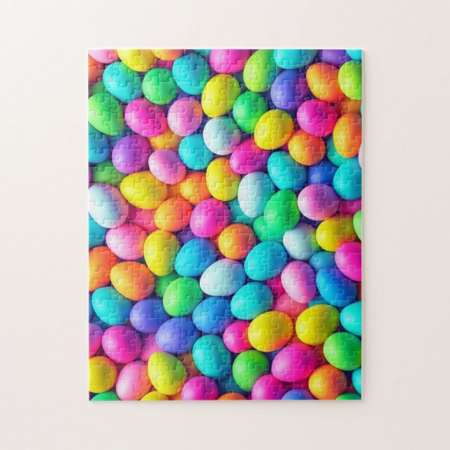 Brightly coloured Easter Egg/Spring  Jigsaw Puzzle (Vertical)