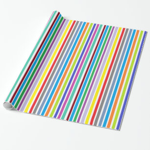 Brightly Coloured Gift Wrap